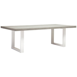 Apollo White 2100 Polished Concrete Dining Table