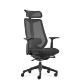 Titan High Back Chair in black for executive office hire