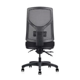 Gust Heavy Duty Ergonomic Mesh Chair rear view without arms