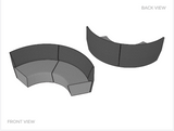 Motion Arc 2 booth seat