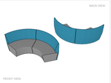 Motion Arc 2 booth seat