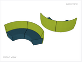 Motion Arc 2 booth seat