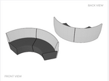 Motion Arc 2 booth seat