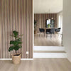 Acoustic Wood Slat Wall Panel – 240cm Oak Veneer