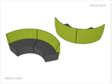 Motion Arc 2 booth seat
