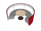 Motion Arc 4 low Walls 1100