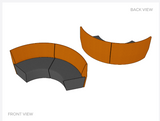 Motion Arc 2 booth seat