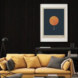 Acoustic Timber Wall Panel – Black Veneer – 2700mm