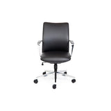 Executive office seating with modern European office styling