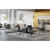 Professional leather office chair for conference room spaces