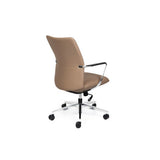 Modern leather office chair for executive office workspaces