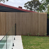 Hardwood Slat Wall & Fence Cladding – Oak Finish – 2700mm x 545mm