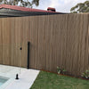 Hardwood Slat Wall & Fence Cladding – Oak Finish
