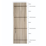 UrbanOak Linear Wall Panel – 2700mm