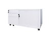 GO Steel Mobile Caddy – Right Tambour white