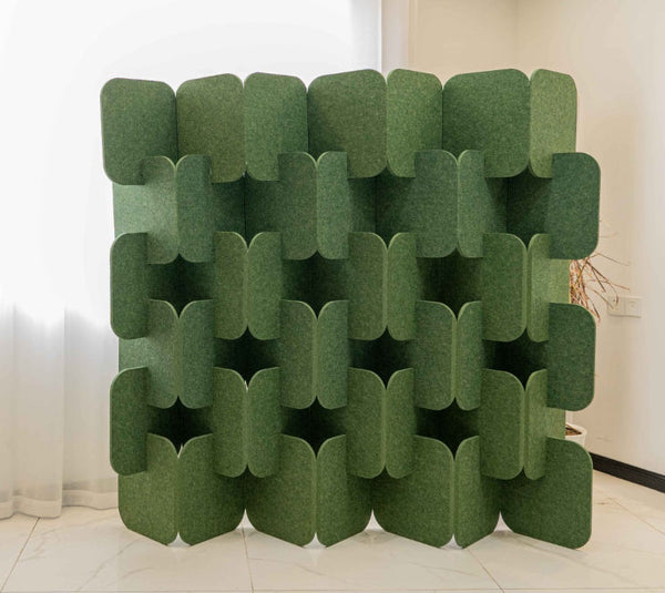 Modular Acoustic Screen – Freestanding Privacy & Noise Control