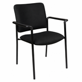 Lazer 40 Straight Armchair reception seating upholstered office chair