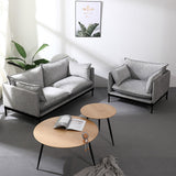 Linear Comfort 2 Seater Lounge premium velvet two seater sofa front view