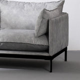 Linear Comfort 2 Seater Lounge plush fabric commercial seating solution