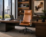 Mirage High Back Executive Chair Tan