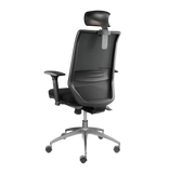 Win High Black Mesh Chair