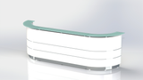 Polaris Reception Counter curved