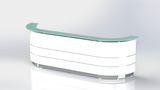 Polaris Reception Counter | Modern Reception Desk & Counter
