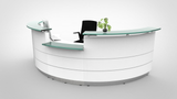 Polaris Reception Counter | Modern Reception Desk & Counter