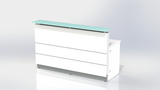 Polaris Reception Counter | Modern Reception Desk & Counter