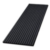 Acoustic Timber Wall Panel – Black Veneer – 2700mm