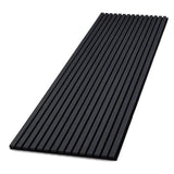 Acoustic Timber Wall Panel – Black Veneer – 2700mm