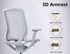 Gravity Ergonomic Office Chair - Charcoal Frame - Charcoal Mesh