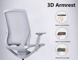 Gravity Ergonomic Office Chair - Charcoal Frame - Charcoal Mesh