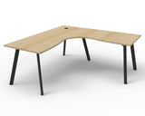 Eternity Leg Corner Workstation | Stylish AFRDI Certified Office Desk