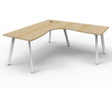 Eternity Leg Corner Workstation | Stylish AFRDI Certified Office Desk