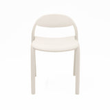 Flexi Junior Stacking Chair in white on a plain studio background