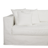 Serena White 3.5 Seater Sofa Cover