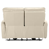 Presley Electric Recliner Cream 2 Seater Sofa