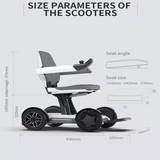 Electric Wheelchair size