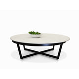 Diani 900 Faux White Marble Coffee Table