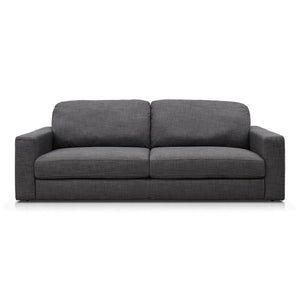 Hoxton Warm Charcoal 3 Seater Sofa