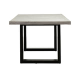Apollo Black 2100 Polished Concrete Dining Table