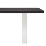 Apollo White & Black Concrete Dining Table