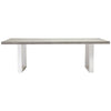 Apollo White 1800 Polished Concrete Dining Table