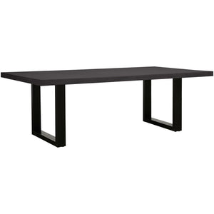 Apollo Black & Black Concrete Dining Table