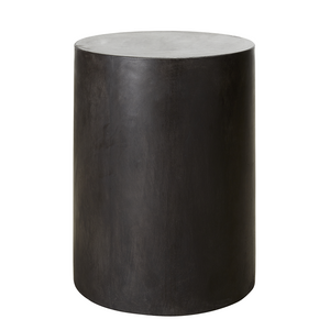 Seville Black Concrete Stool