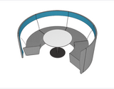 Motion Arc 4 Walls 1100 - Meeting & Collaboration Spaces - pimp-my-office-au