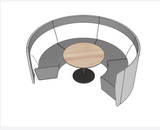 Motion Arc 4 low Walls 1100