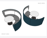 Motion Arc 3 low Walls 1100