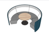 Motion Arc 4 Walls 1100 - Meeting & Collaboration Spaces - pimp-my-office-au